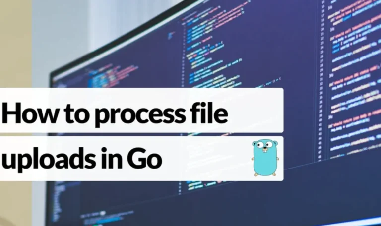 Efficient Multiple File Upload Handling in Golang