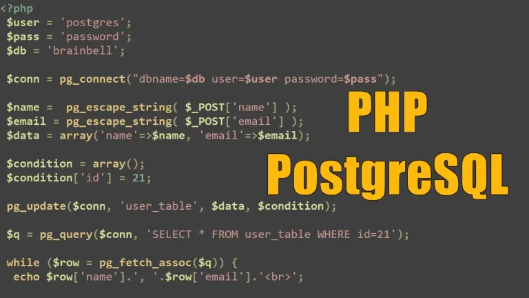 PHP and PostgreSQL CRUD Operations: A Step-by-Step Guide