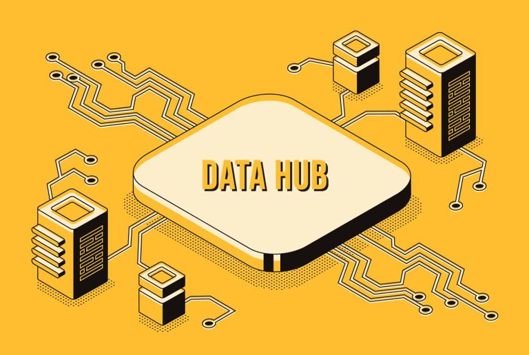 What is difference between Data Hub, Data Warehouses, Data Lakes?